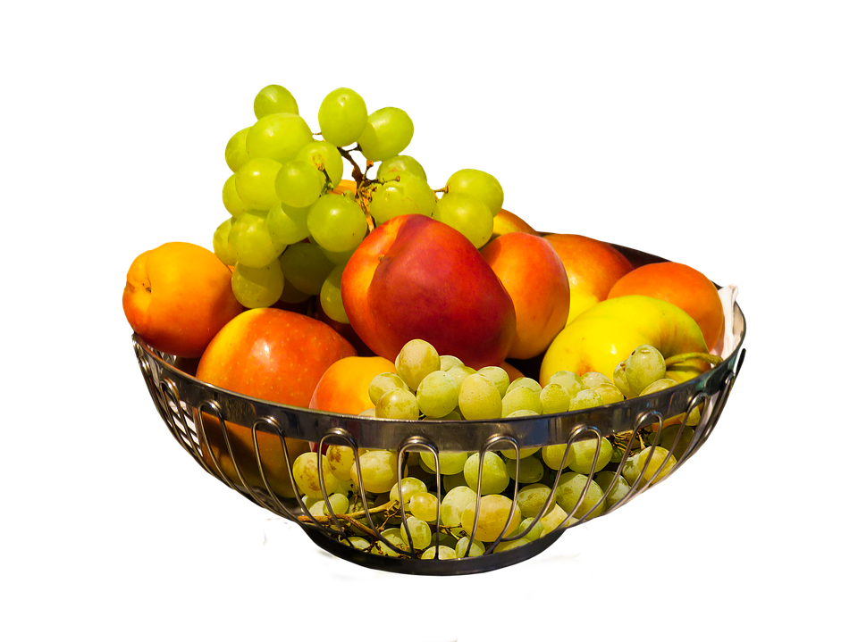 Fresh Fruit Basket Assortment PNG