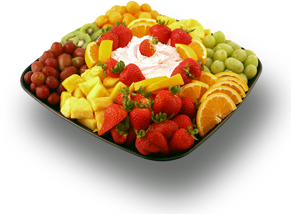 Fresh Fruit Platter Assortment PNG