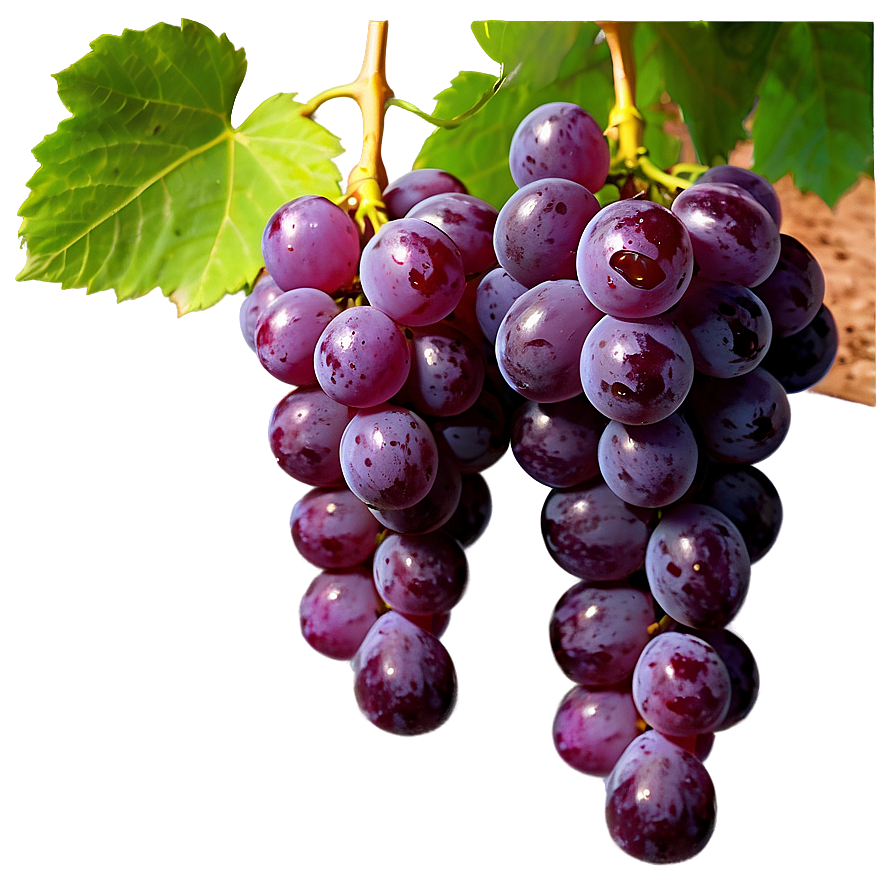 Fresh Grape Cluster Png 05212024 PNG