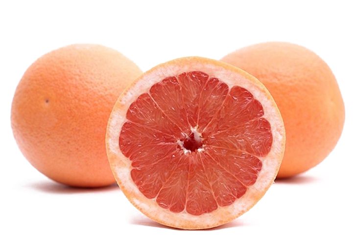 Fresh Grapefruit Halvesand Whole PNG