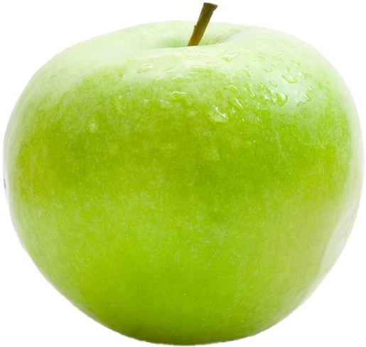 Fresh Green Apple Isolated PNG