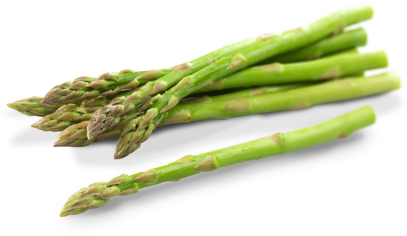 Fresh Green Asparagus Bunch.png PNG