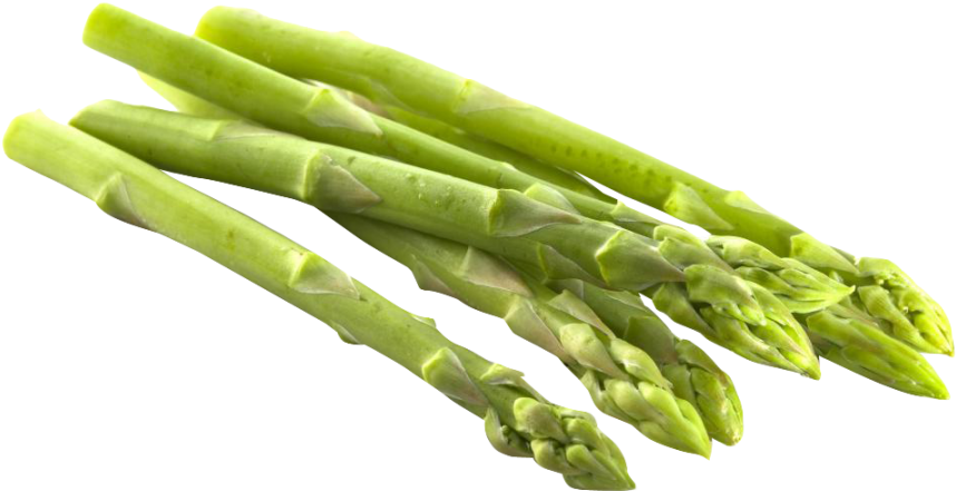 Fresh Green Asparagus Stalks.png PNG