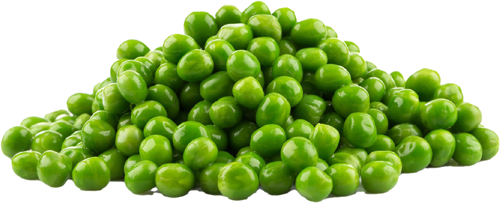 Fresh Green Peas Pile Transparent Background PNG