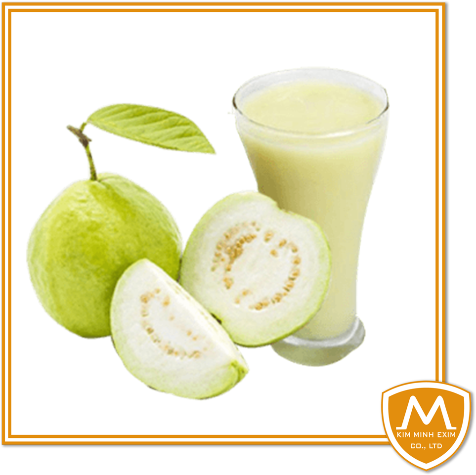 Fresh Guavaand Guava Juice PNG