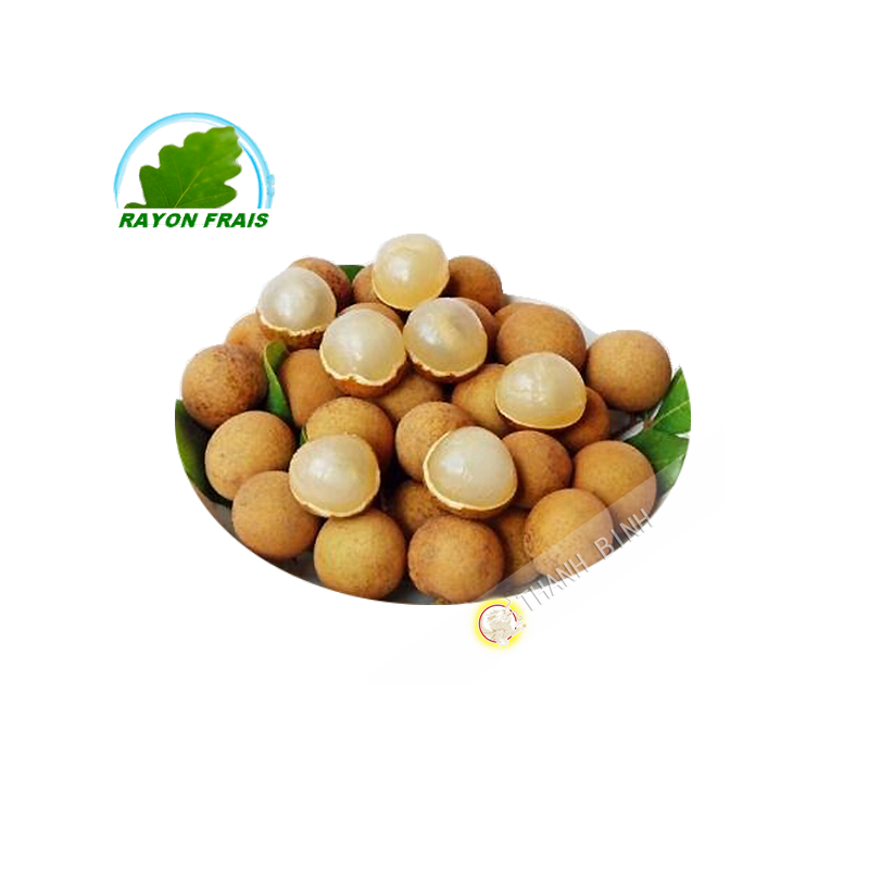 Fresh Longan Fruit Bowl PNG