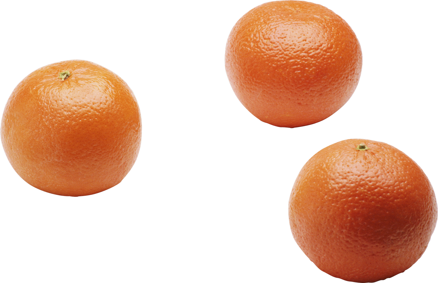 Download Fresh Mandarin Oranges Isolated | Wallpapers.com