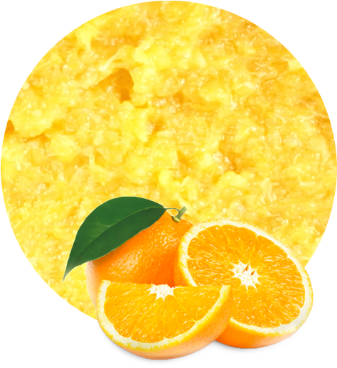 Fresh Orange Slice Juice Background PNG