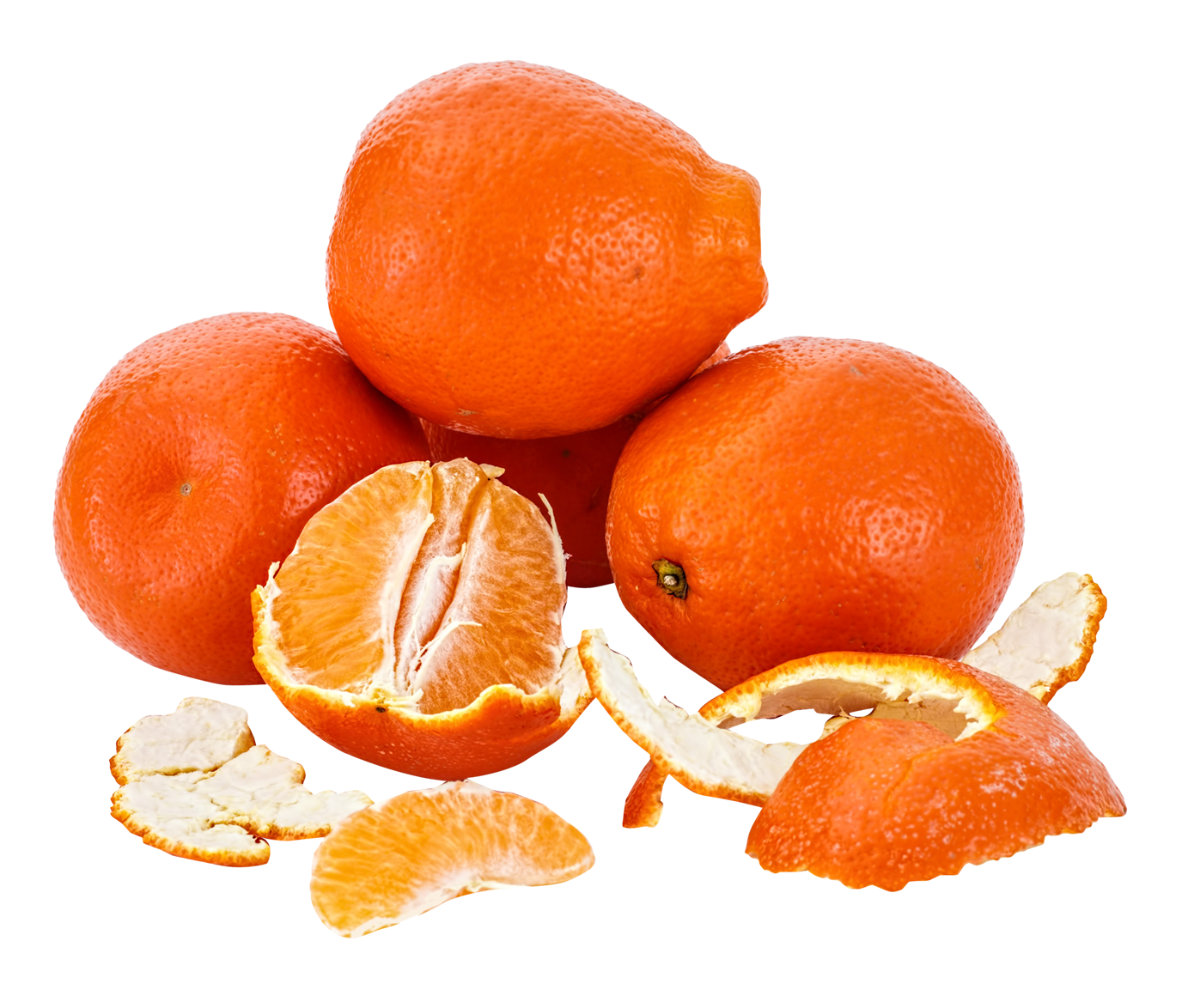 Fresh Orangesand Peeled Segments.png PNG