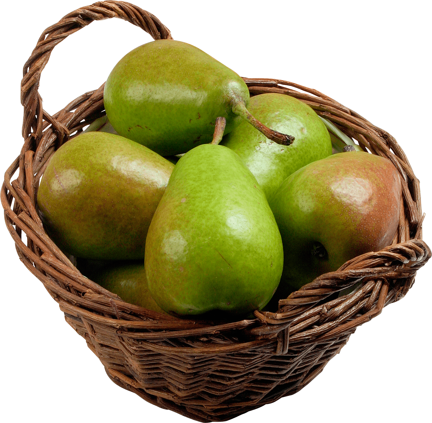 Fresh Pearsin Basket PNG