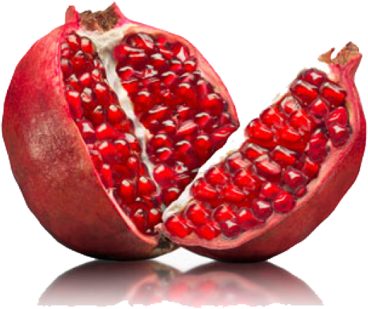 Fresh Pomegranate Halves.png PNG