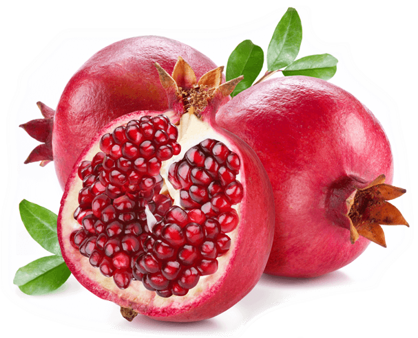 Fresh Pomegranateand Seeds PNG