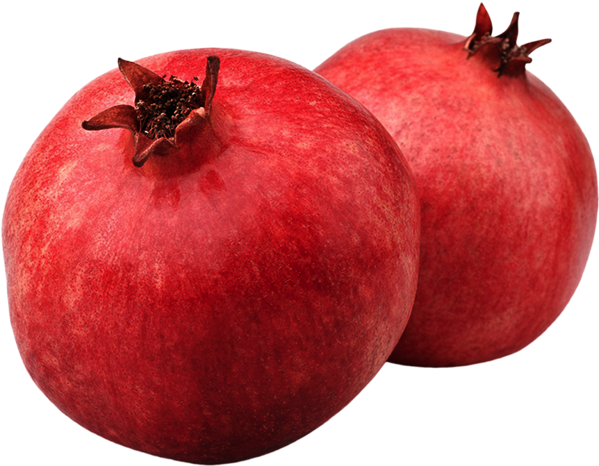 Fresh Pomegranates Isolatedon Transparent Background PNG