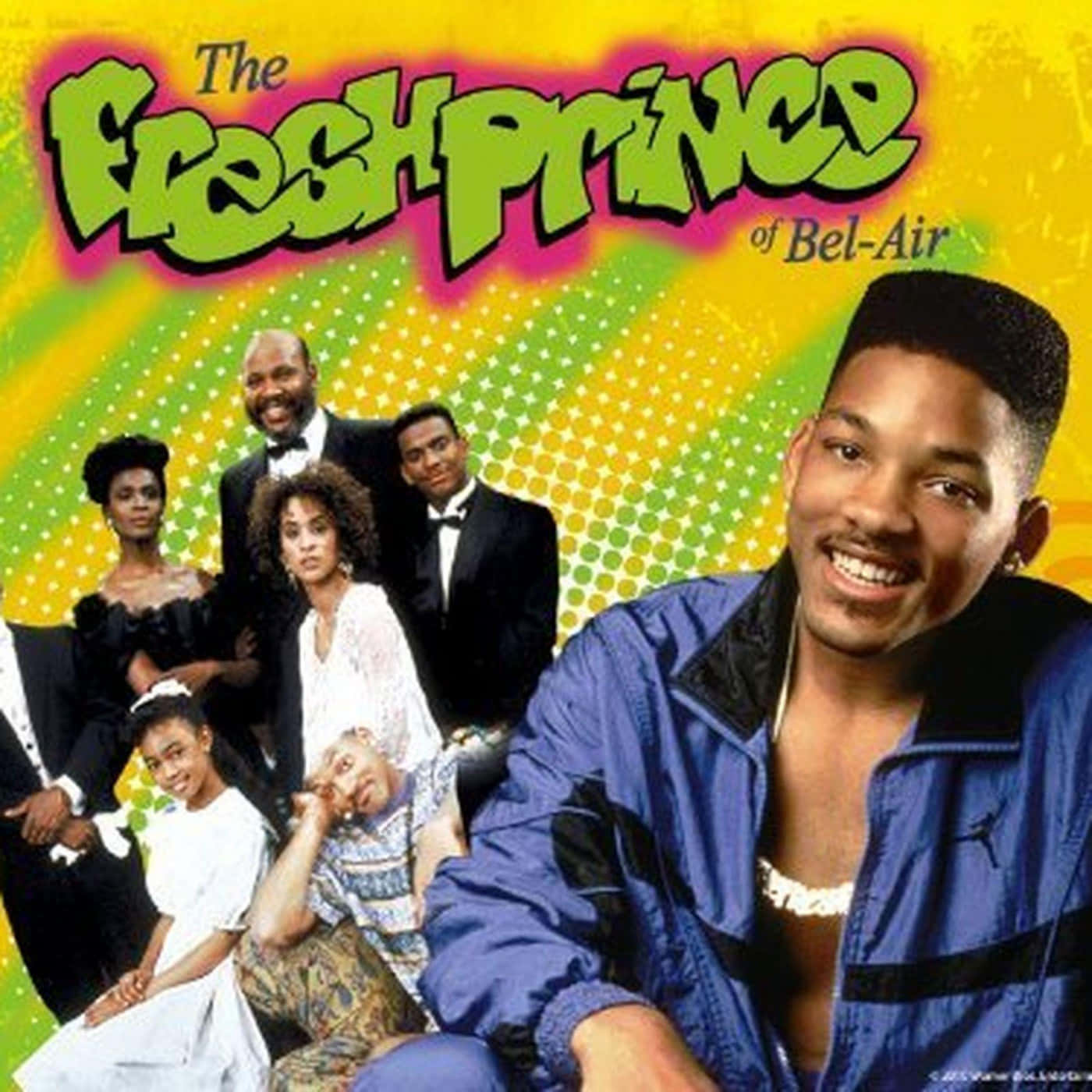 The Fresh Prince of Bel-Air – Will Smith on a Graffiti Backdrop