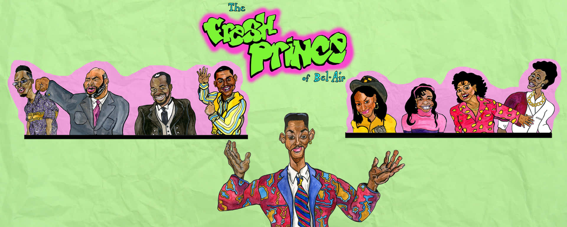 The Fresh Prince throwback 90s vibes