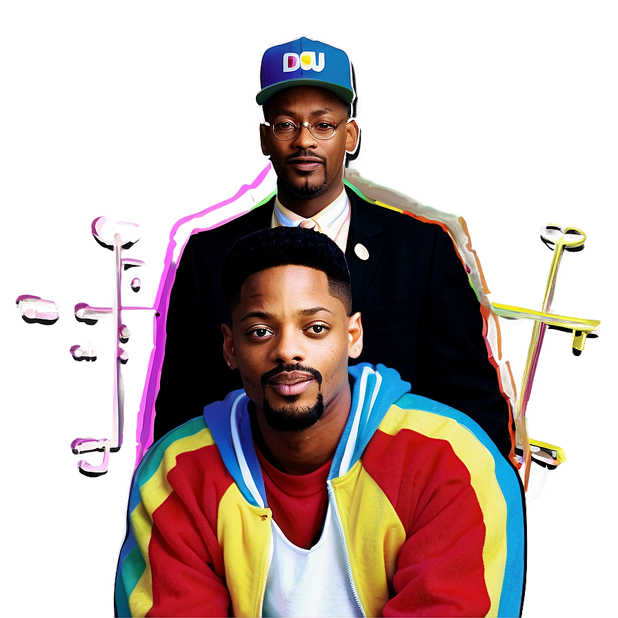 Fresh Prince And Dj Jazzy Jeff Png Jok79 PNG