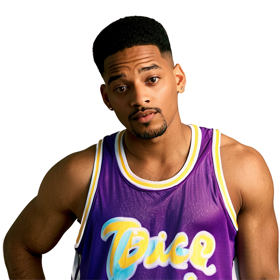 Fresh Prince Bel Air Basketball Jersey Png 06252024 PNG