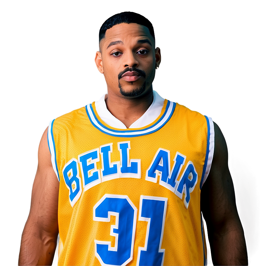 Fresh Prince Bel Air Basketball Jersey Png Ark10 PNG