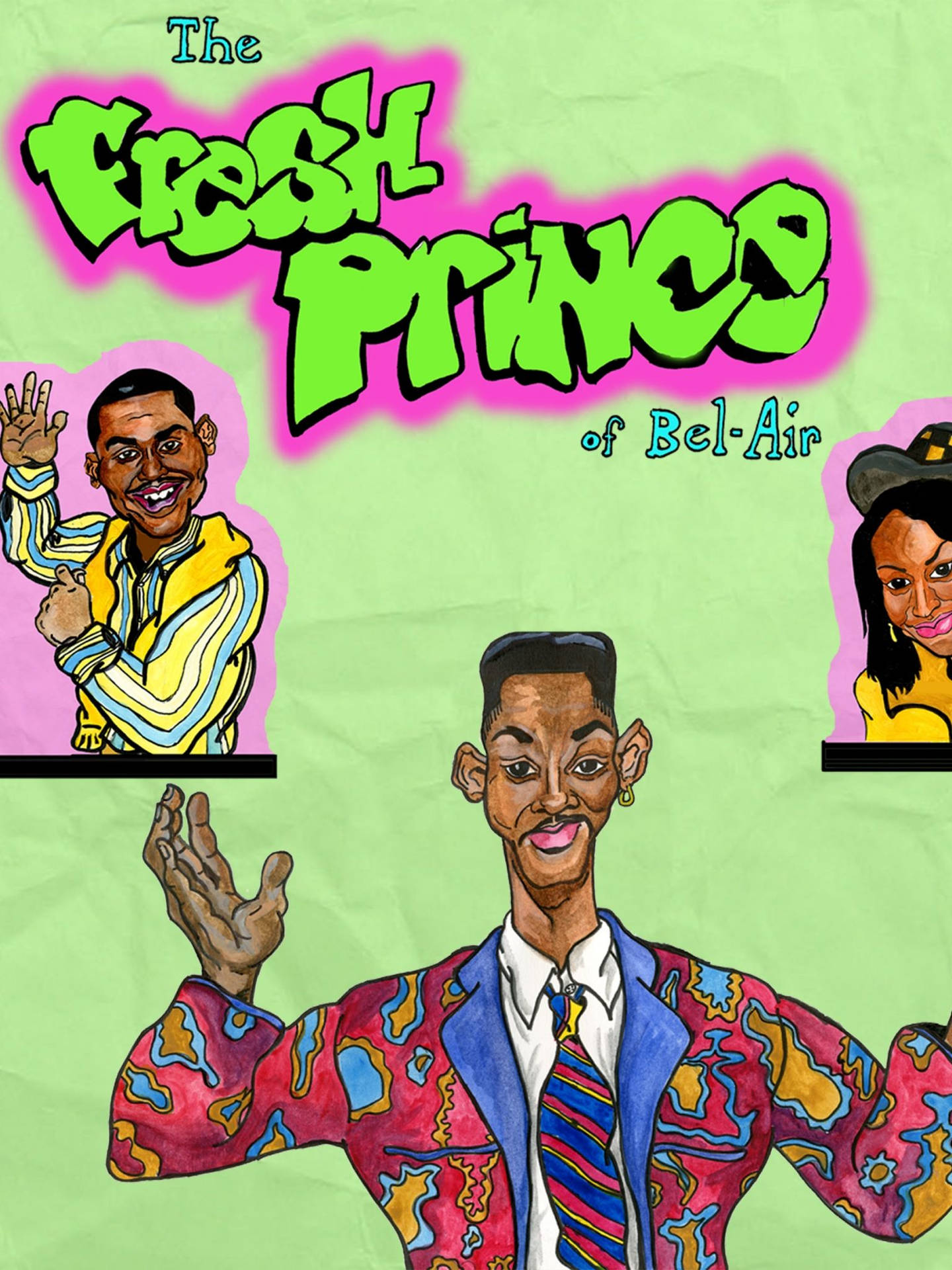Will Smith As The Fresh Prince of Bel-Air Wallpaper