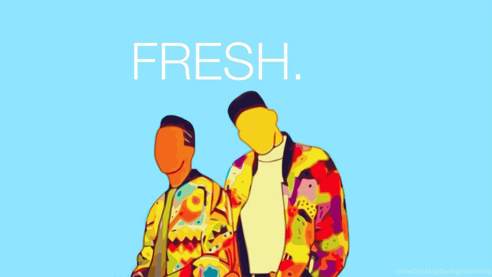 Will Smith rocking the Fresh Prince look Wallpaper