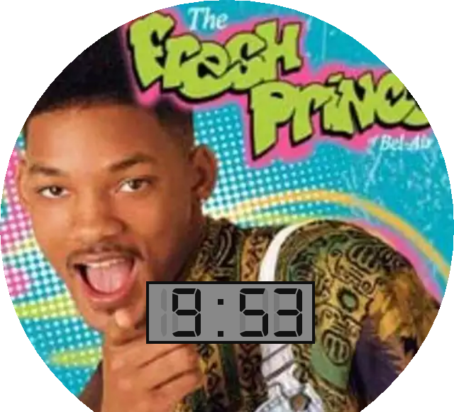 Fresh Prince Retro T V Show Promo PNG