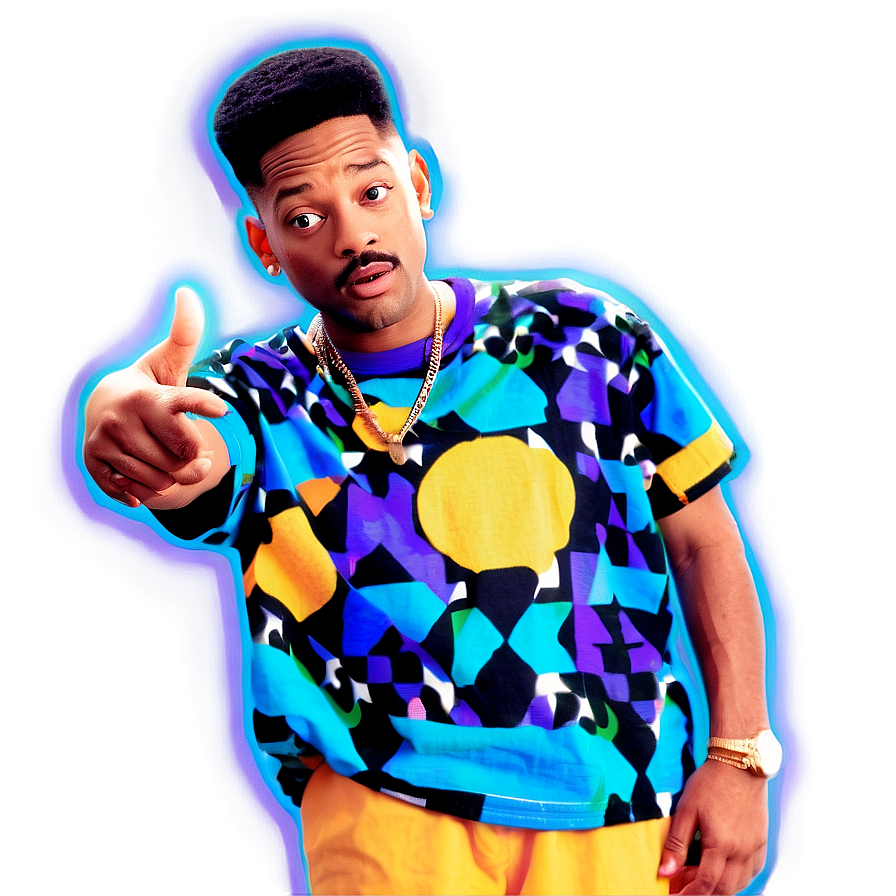 Fresh Prince Vintage Tee Design Png 06252024 PNG