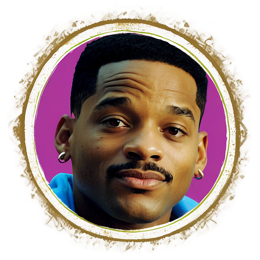 Fresh Prince Vintage Tee Design Png Cvp PNG