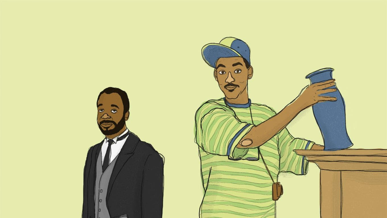 Will Smith som Fresh Prince of Bel-Air tapet. Wallpaper