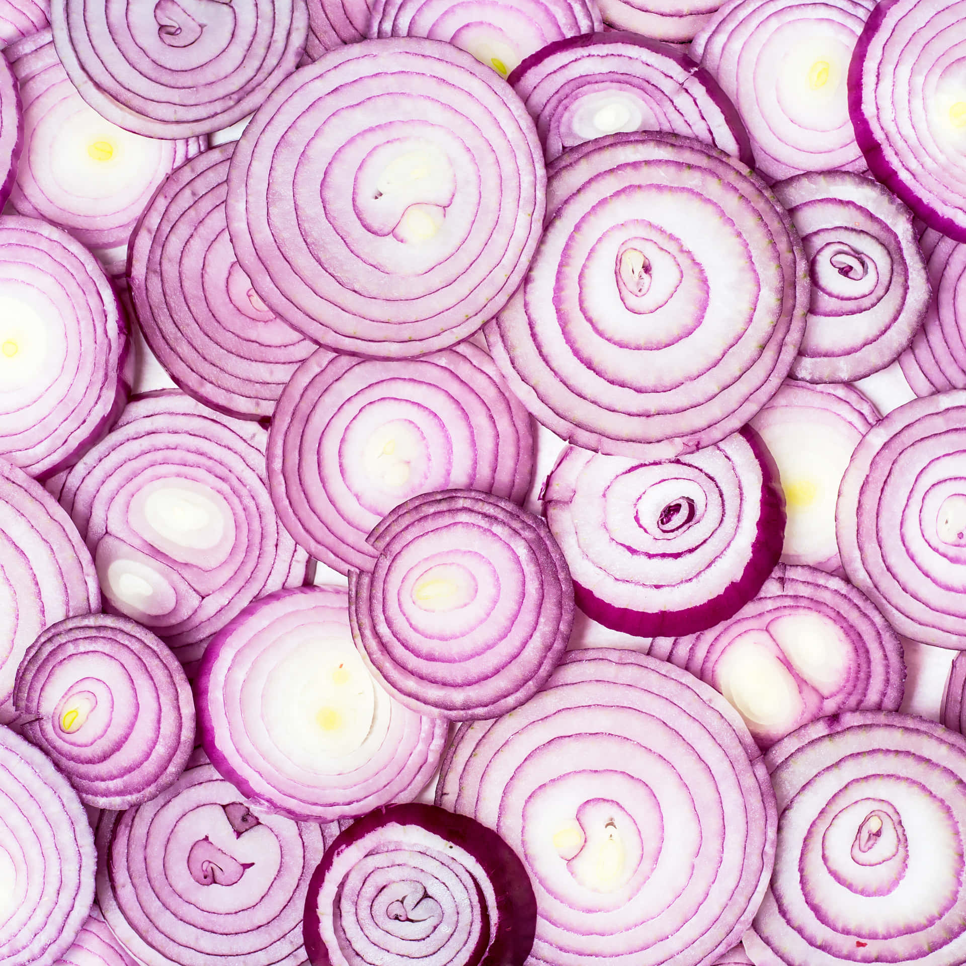 Fresh Purple Onions In Abundance Wallpaper