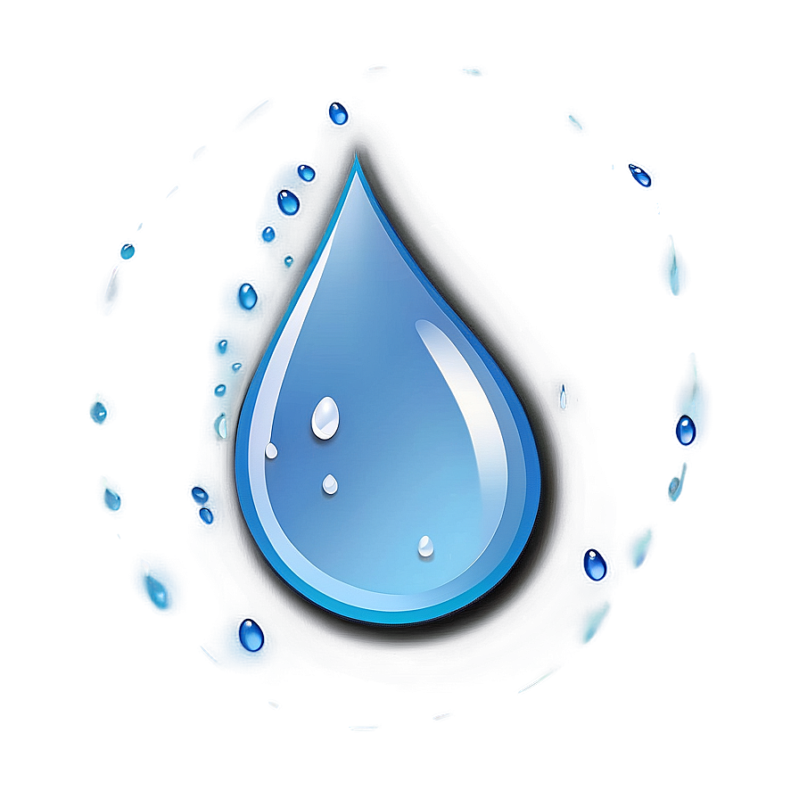 Fresh Raindrop Png 06202024 PNG