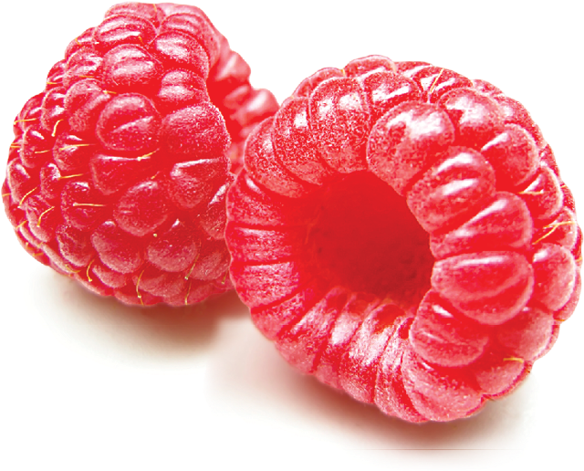 Fresh Raspberries Closeup.png PNG