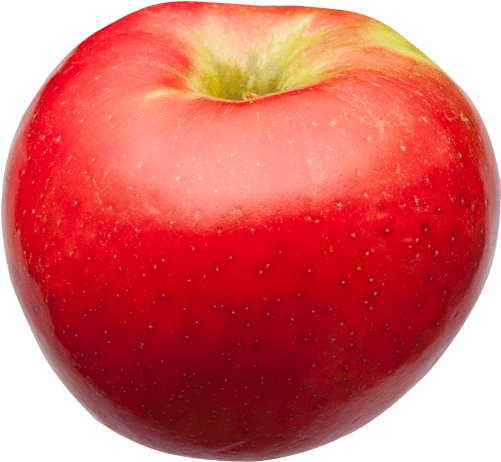 Fresh Red Apple Isolated PNG