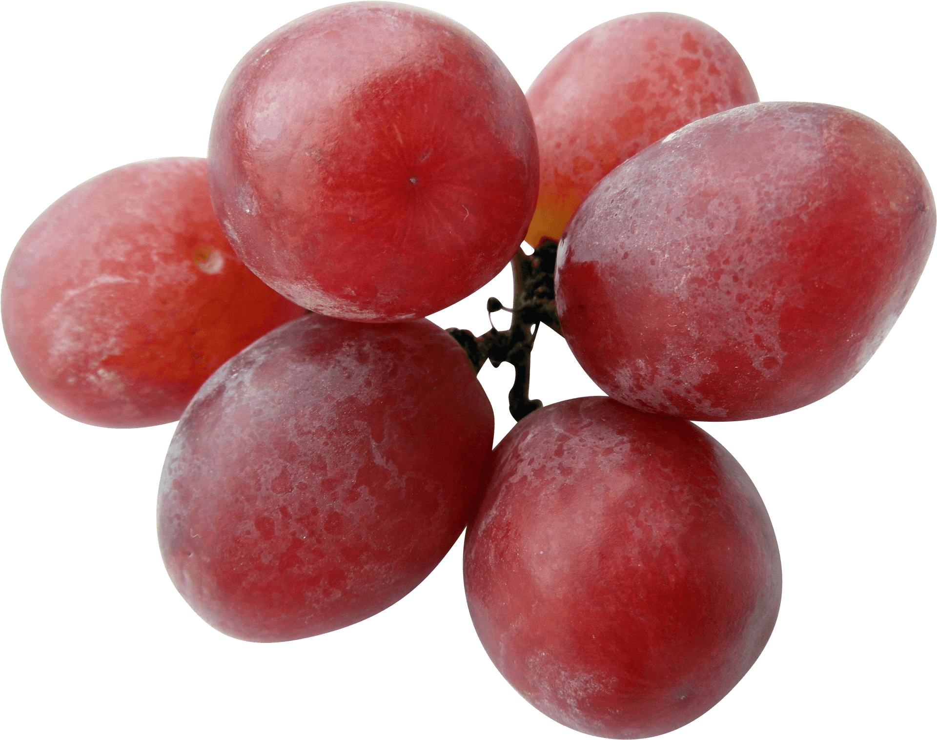 Download Fresh Red Grapes Cluster.png