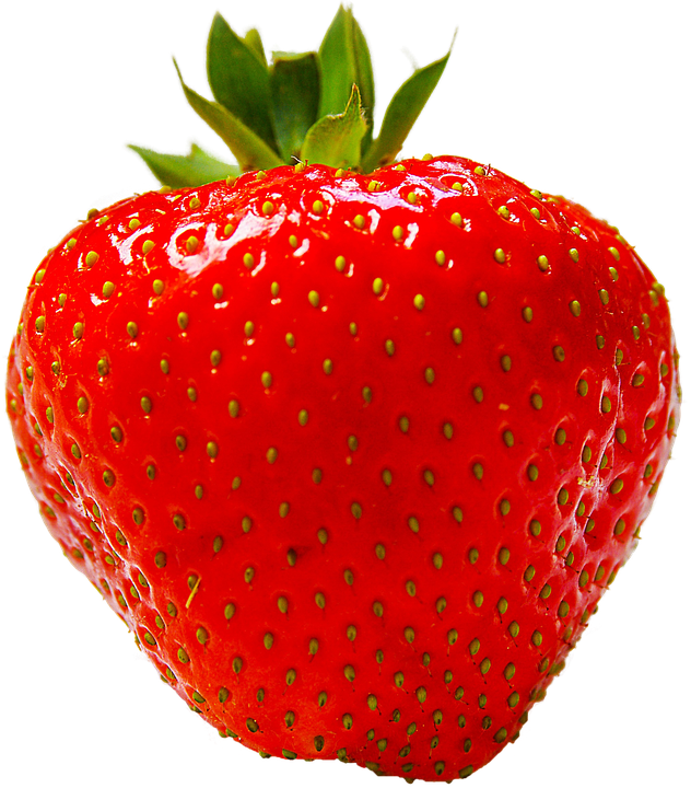 Fresh Red Strawberry Isolated.png PNG