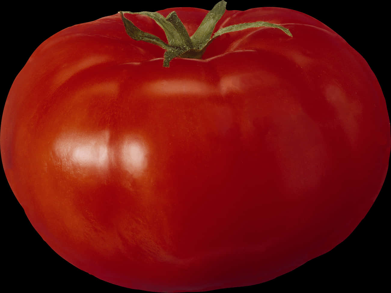 Download Fresh Red Tomato Black Background.jpg | Wallpapers.com