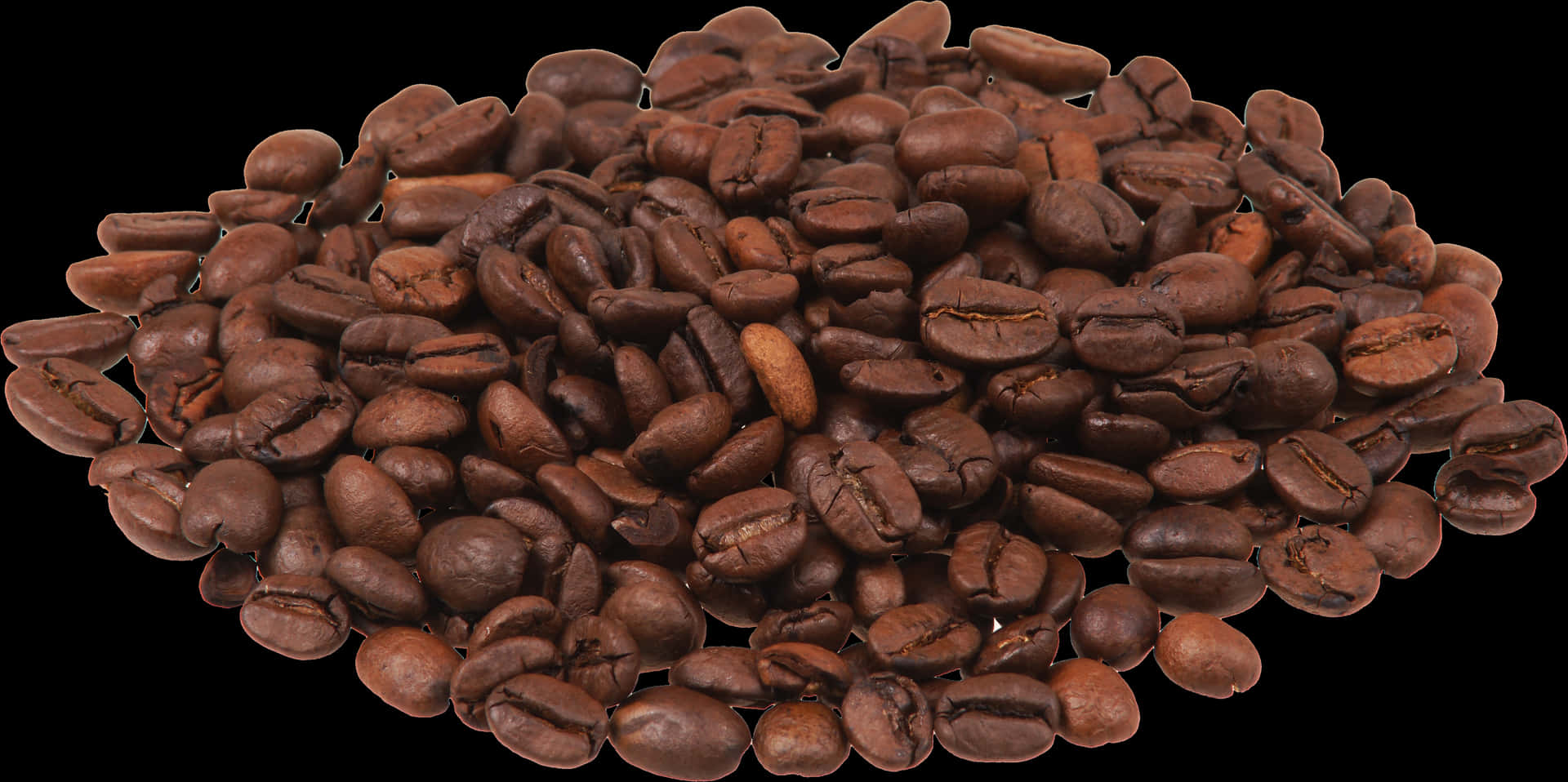Fresh Roasted Coffee Beans Texture PNG
