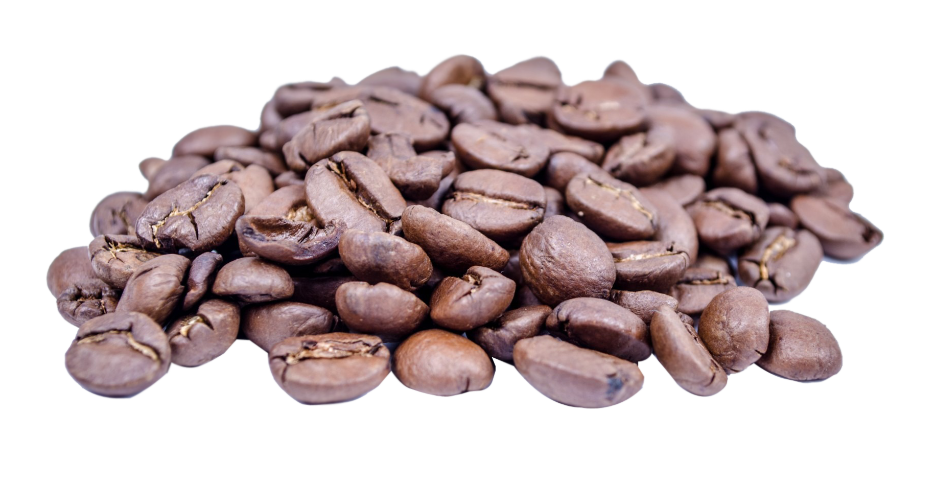 Fresh Roasted Coffee Beans Transparent Background PNG