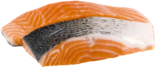 Fresh Salmon Steak Isolated PNG