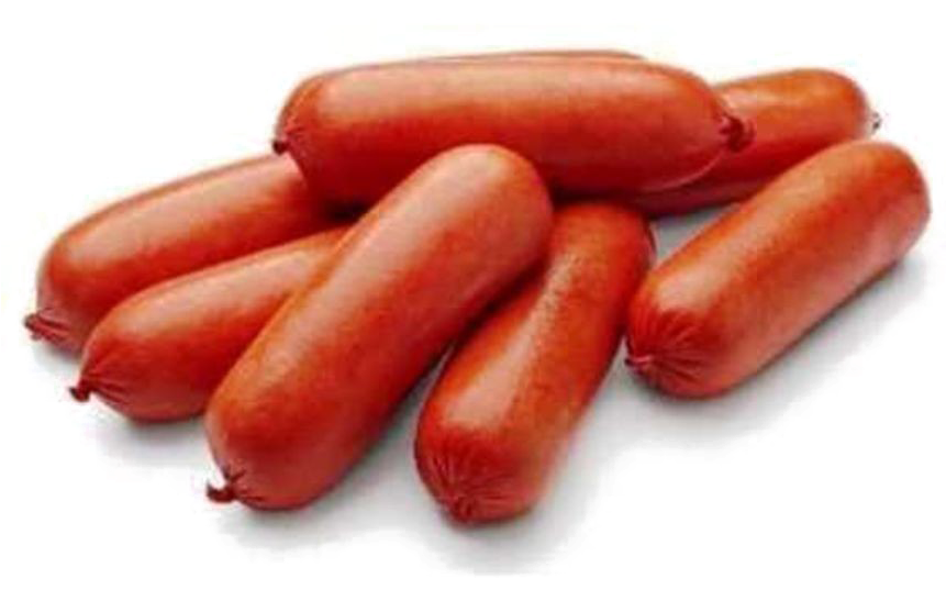 Fresh Sausages Isolatedon White Background PNG