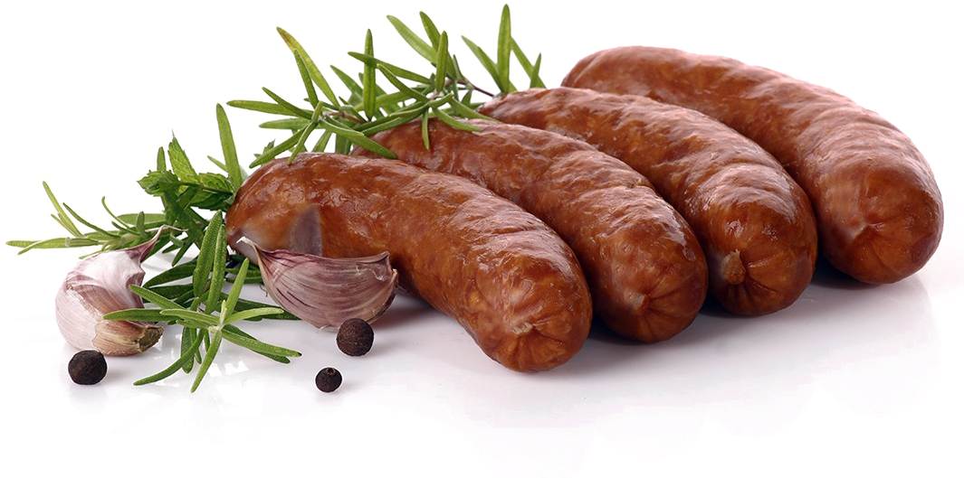 Fresh Sausageswith Herbsand Spices.png PNG