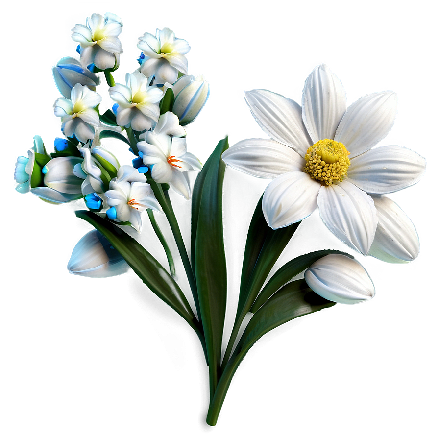 Fresh Spring Floral Png 06272024 PNG