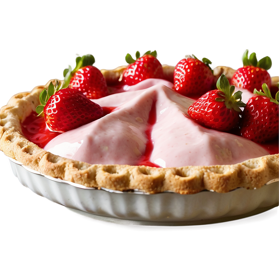 Fresh Strawberry Pie Png 42 PNG