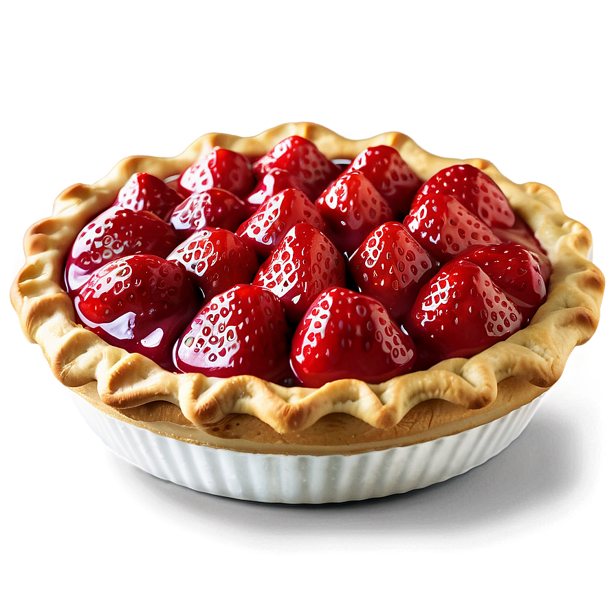 Fresh Strawberry Pie Png Hnn52 PNG