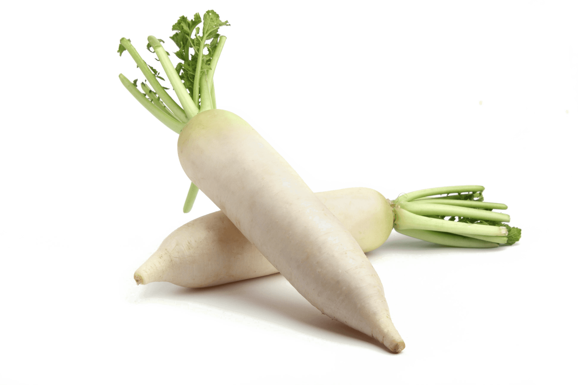 Fresh Turnips Crossed Isolated PNG