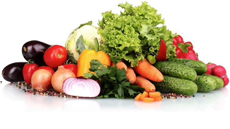 Fresh Vegetable Assortment Diet Concept PNG