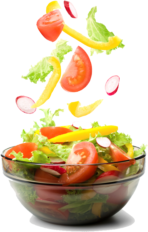 Fresh Vegetable Salad Toss PNG