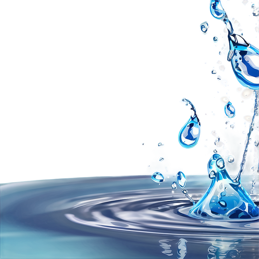 Fresh Water Splash Cartoon Png 33 PNG
