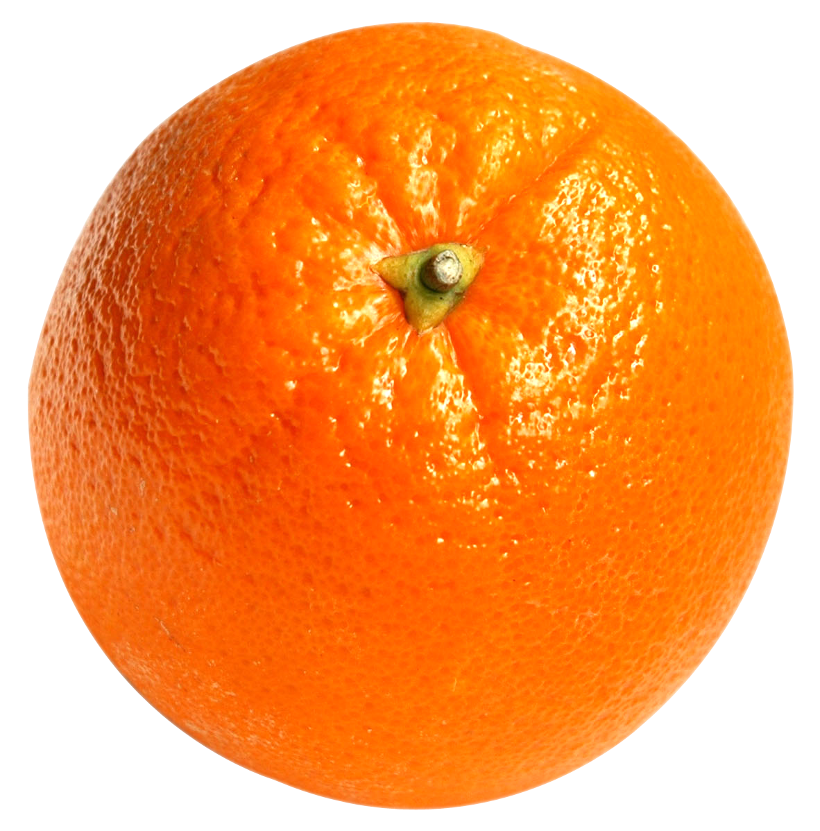 Fresh Whole Orange Fruit PNG