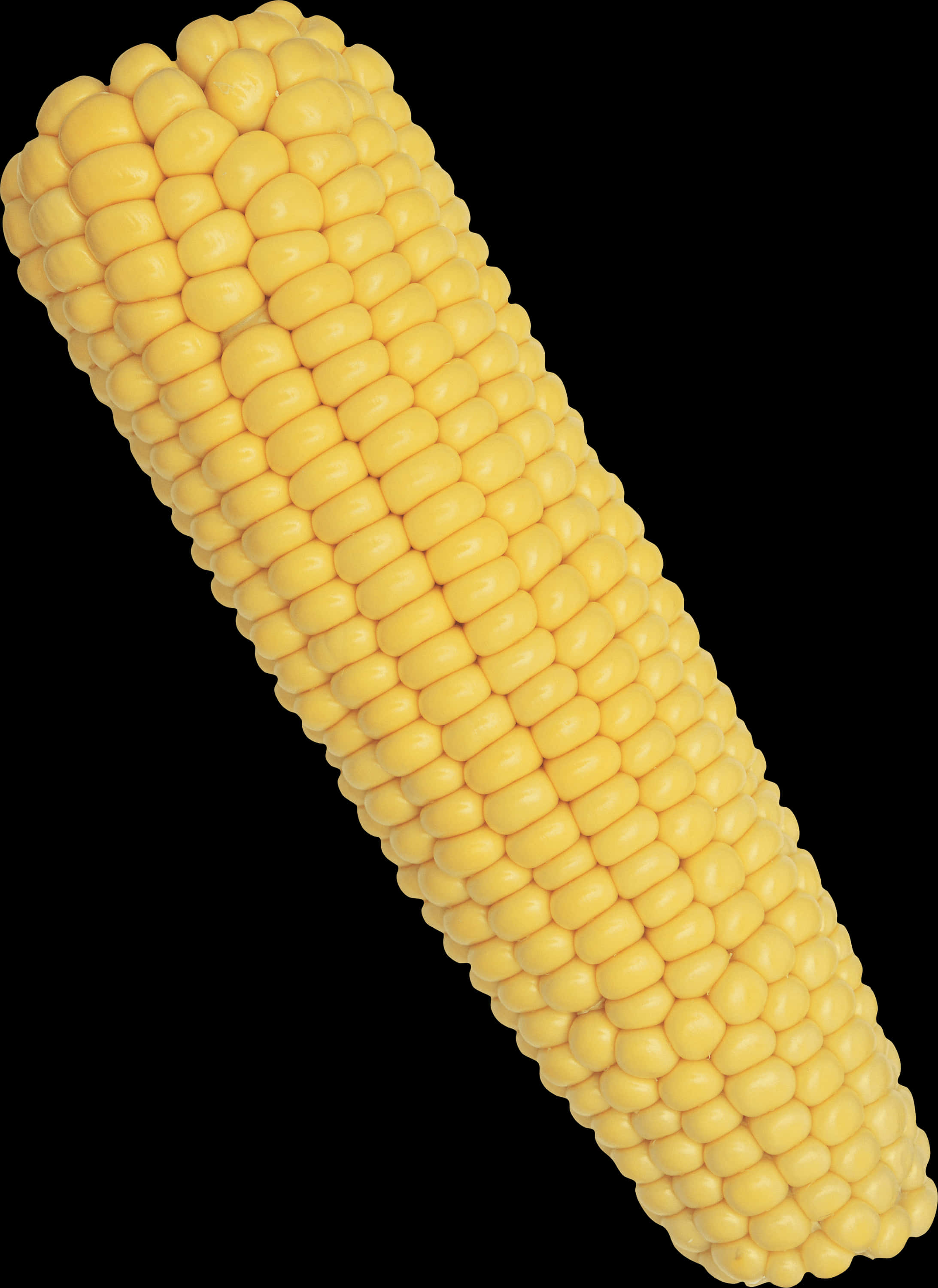 Fresh Yellow Corn Cob PNG
