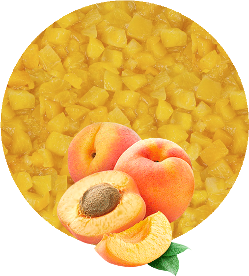 Freshand Diced Apricots Image PNG
